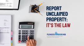 Report Unclaimed Property-It's the Law